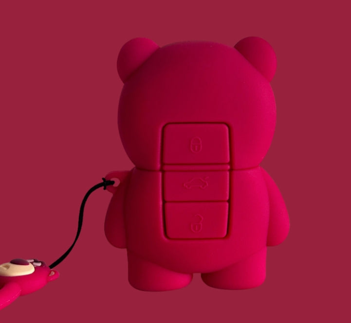 Strawberry Bear Key Protective Shell
