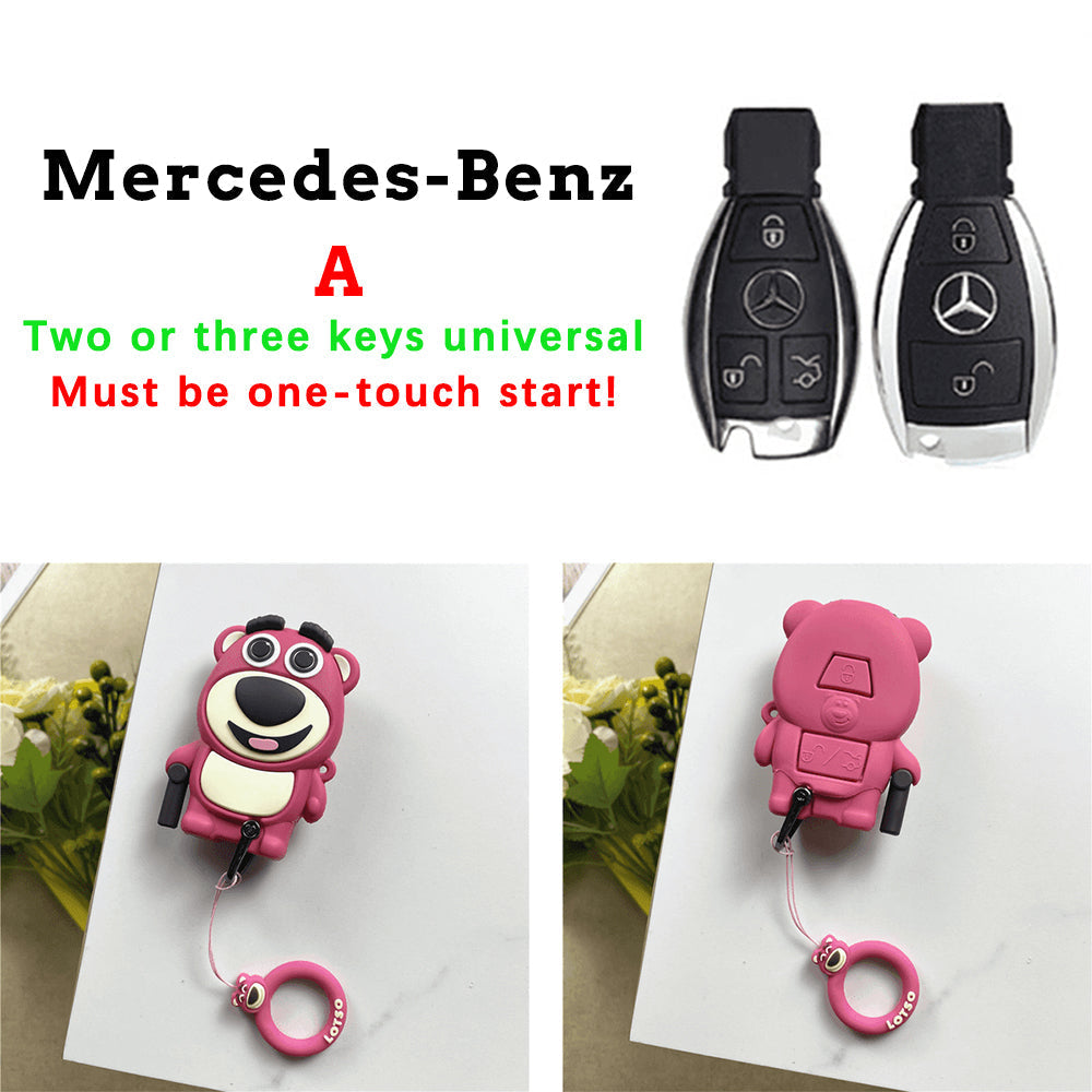 Strawberry Bear Key Protective Shell