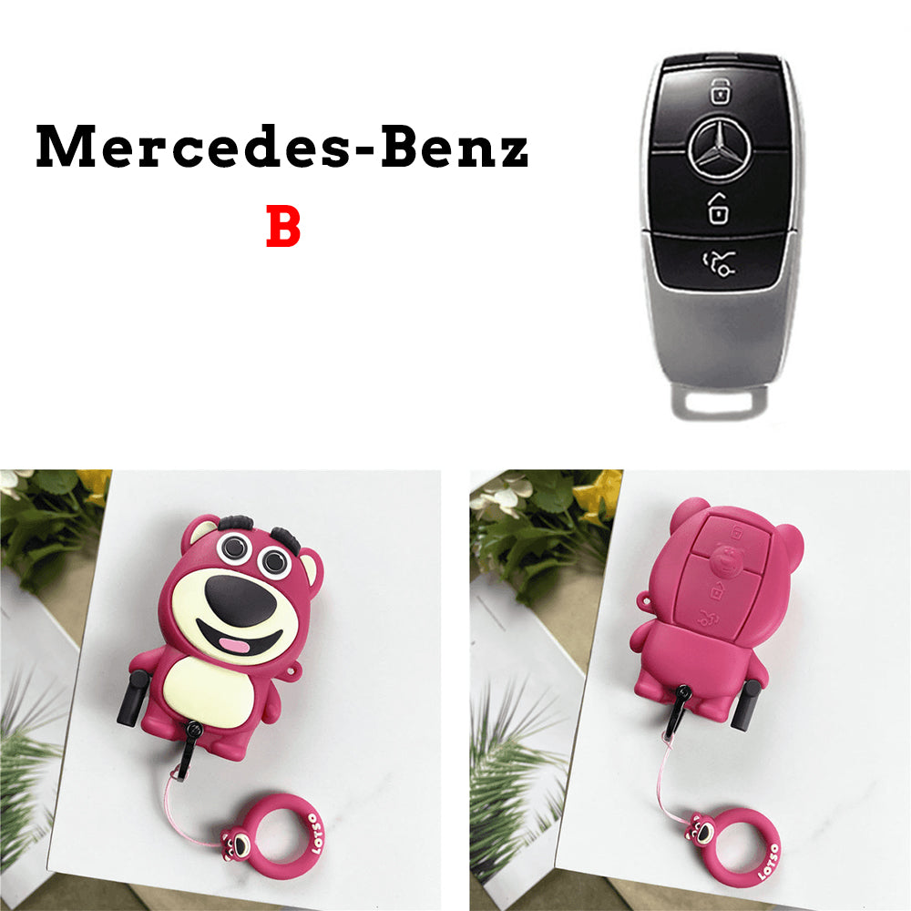 Strawberry Bear Key Protective Shell
