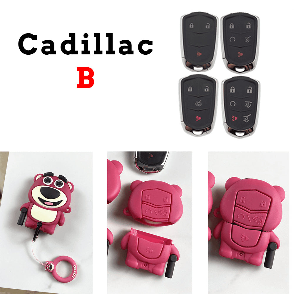 Strawberry Bear Key Protective Shell