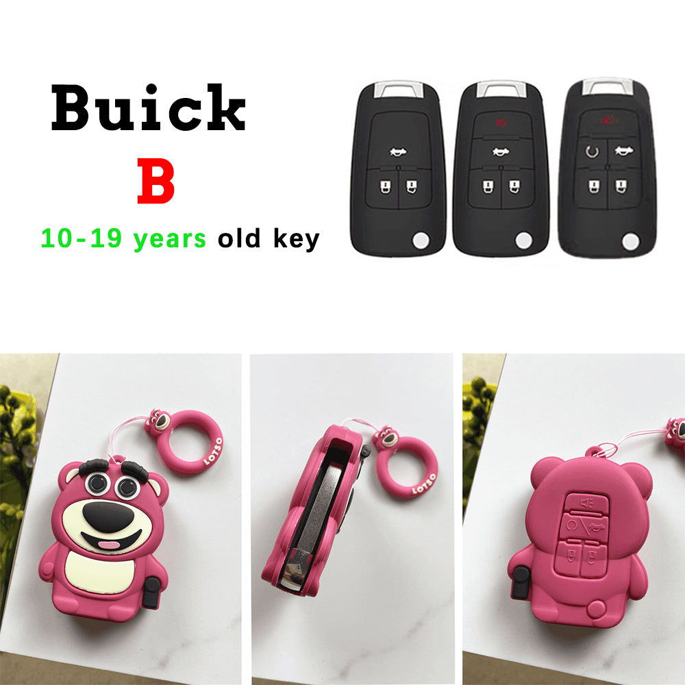 Strawberry Bear Key Protective Shell