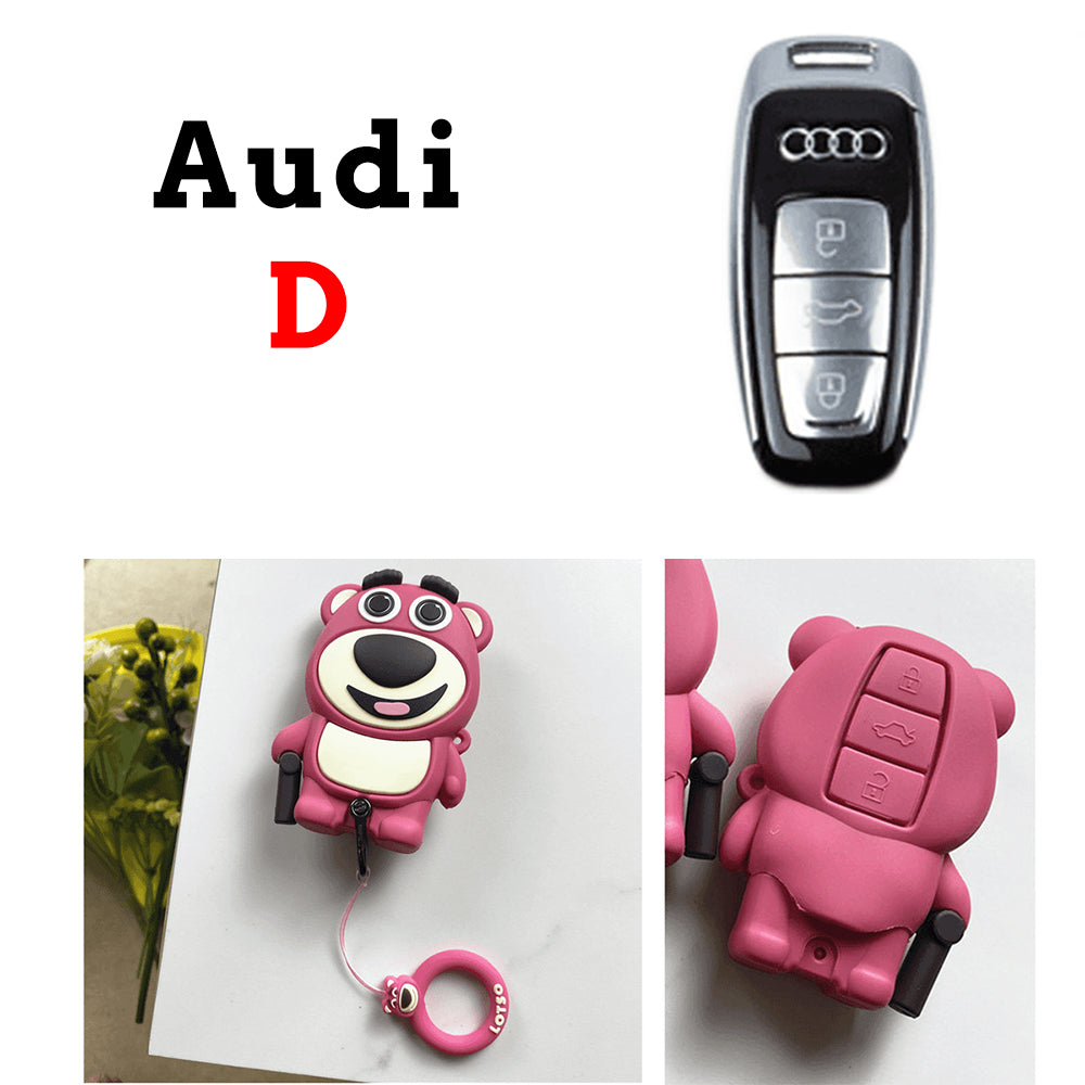 Strawberry Bear Key Protective Shell