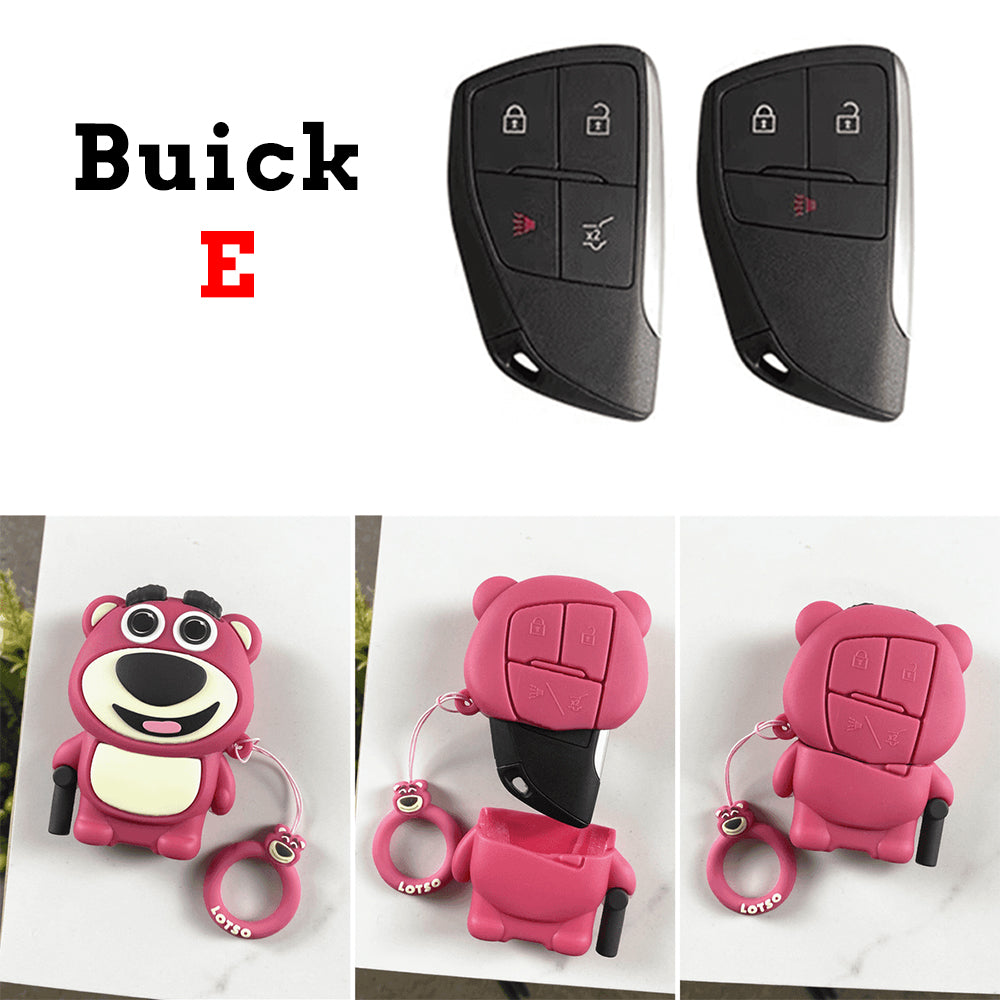 Strawberry Bear Key Protective Shell
