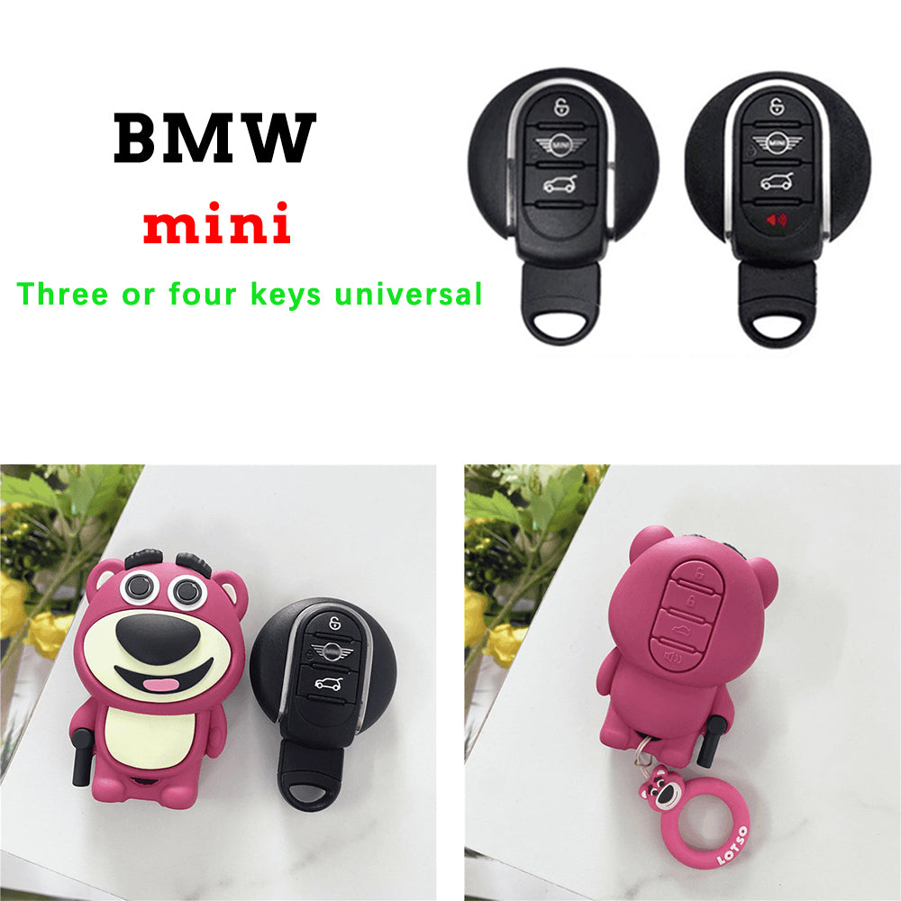 Strawberry Bear Key Protective Shell