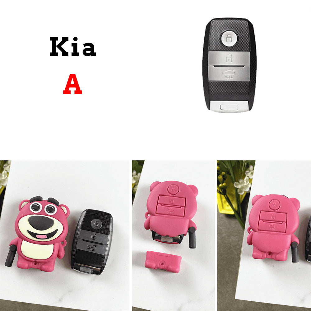 Strawberry Bear Key Protective Shell