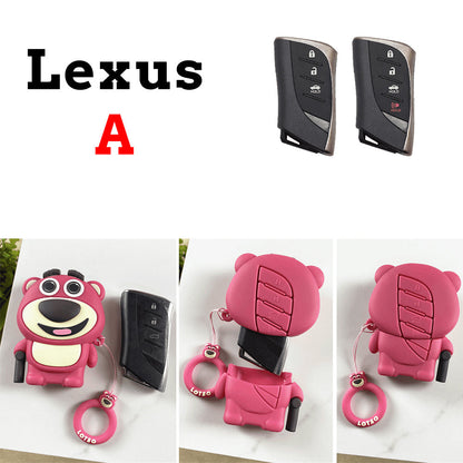 Strawberry Bear Key Protective Shell