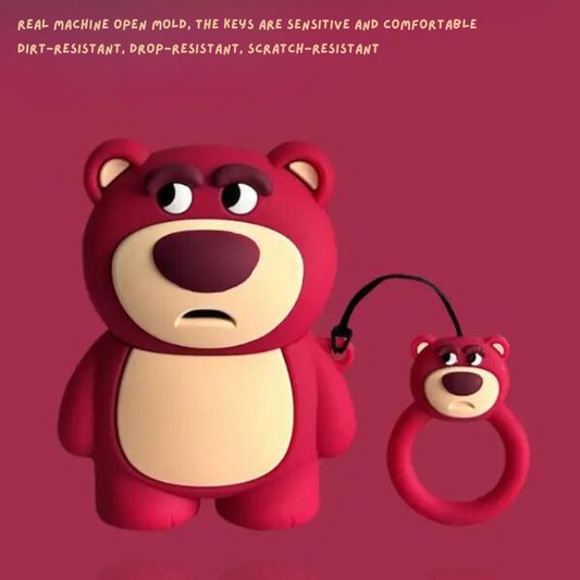 Strawberry Bear Key Protective Shell