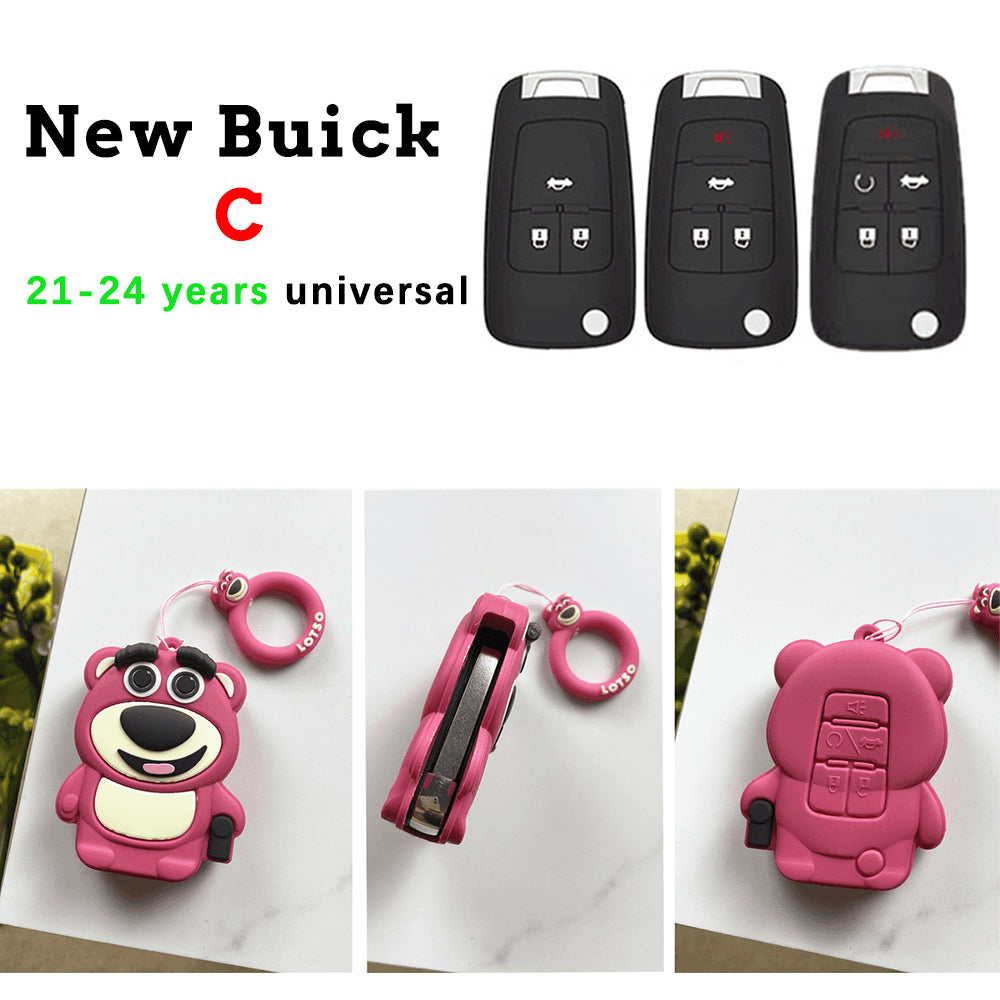 Strawberry Bear Key Protective Shell