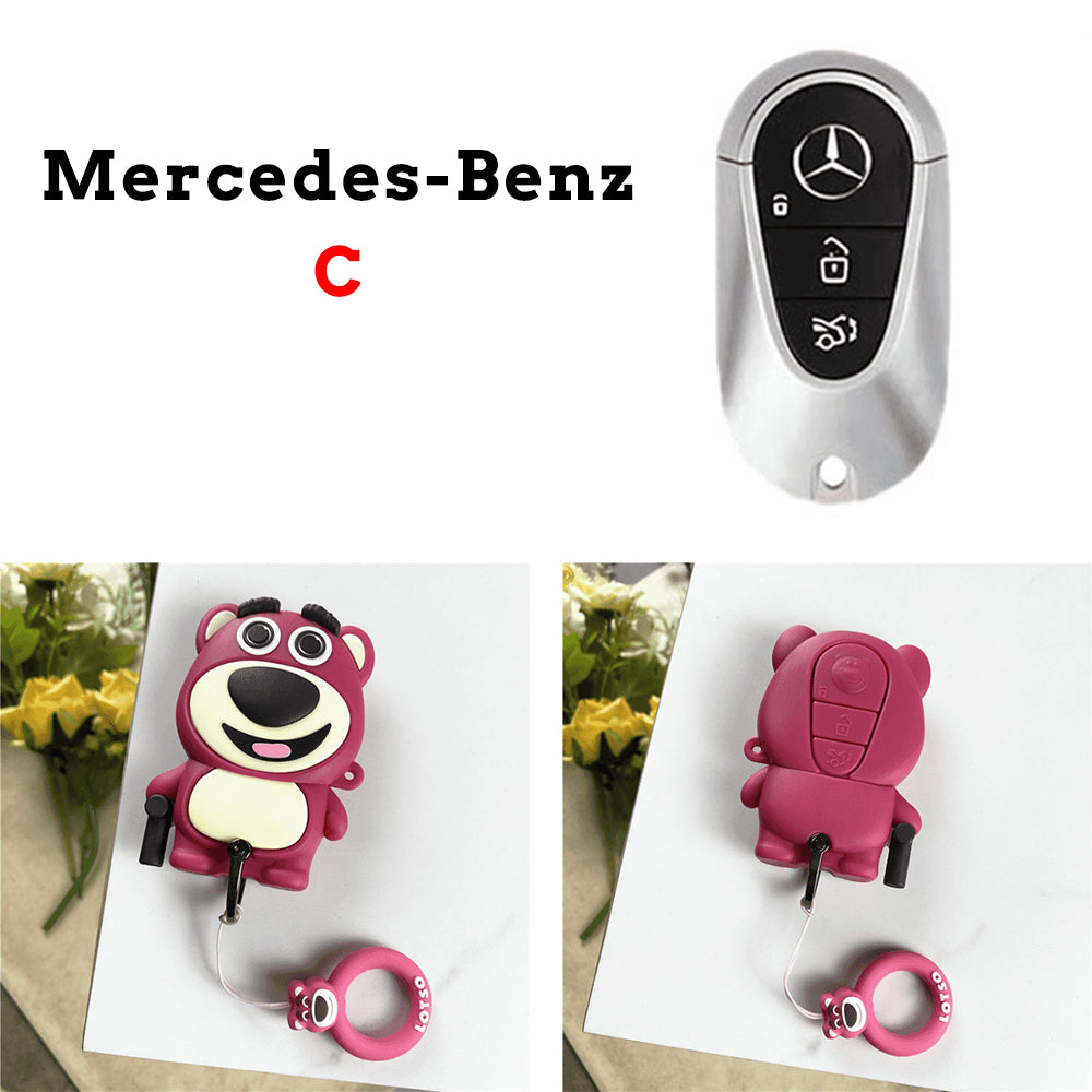 Strawberry Bear Key Protective Shell