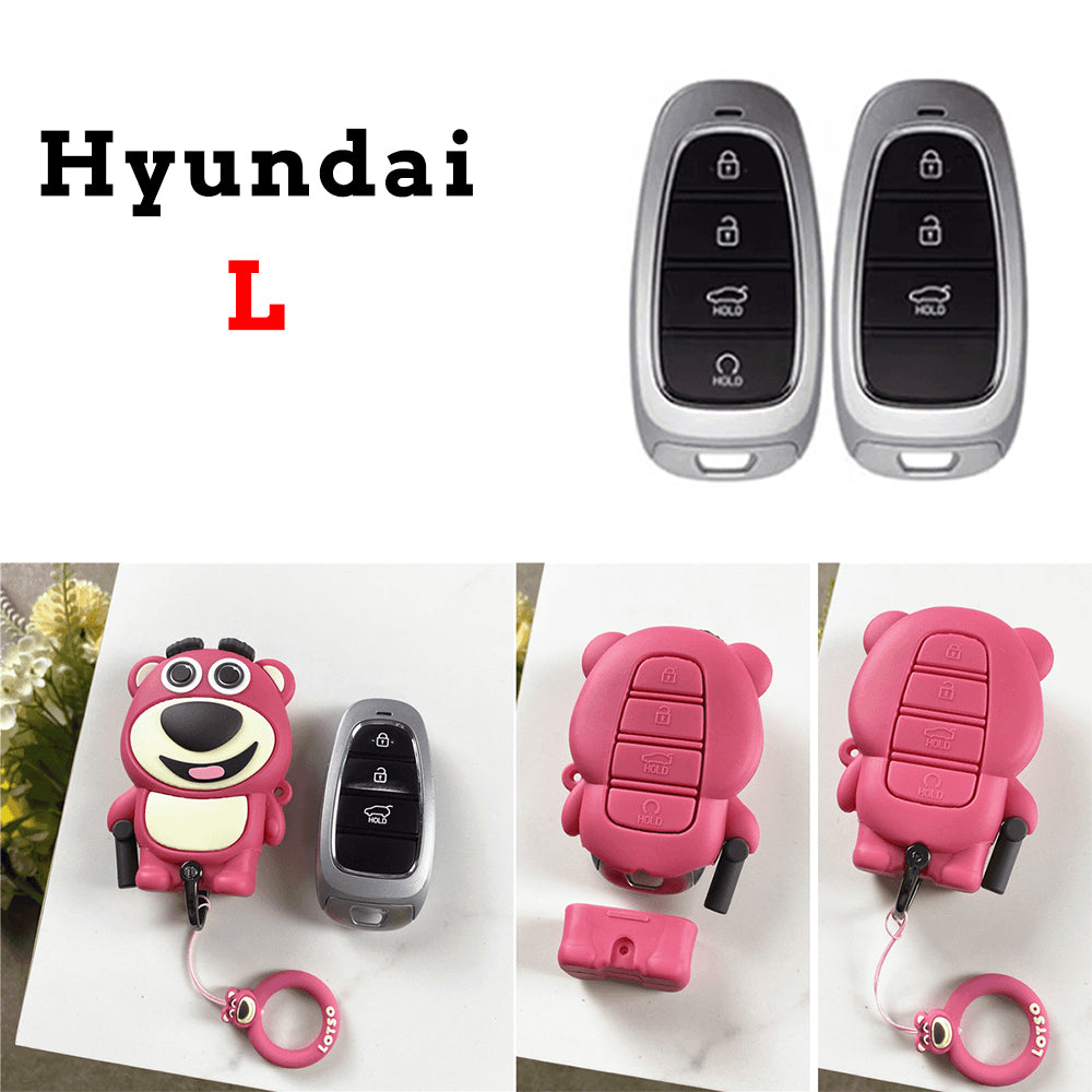 Strawberry Bear Key Protective Shell